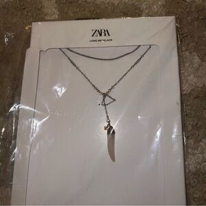 Zara long necklace nwt